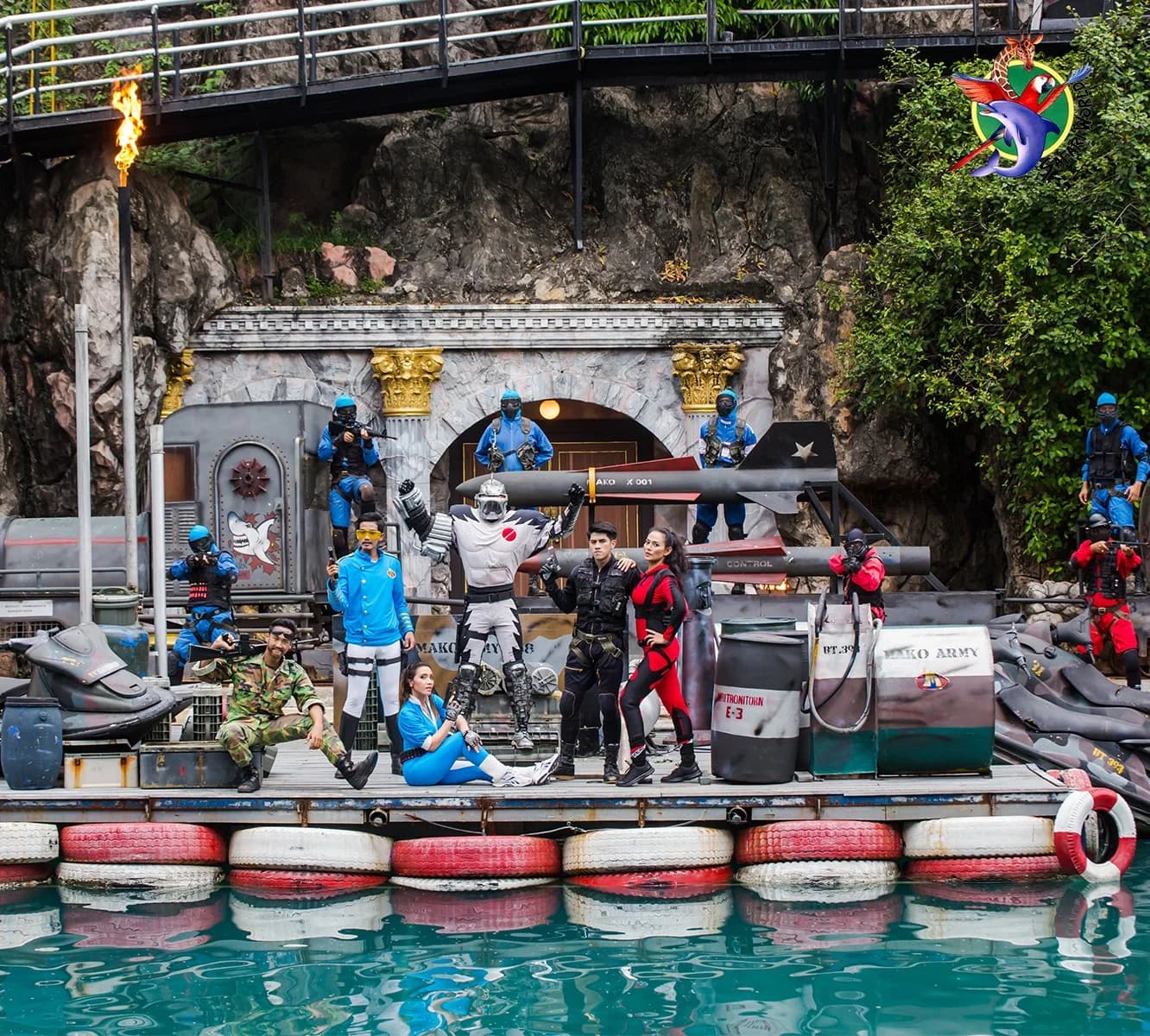 Marine Park Admission + Buffet Lunch Ticket Non-Thai Residents